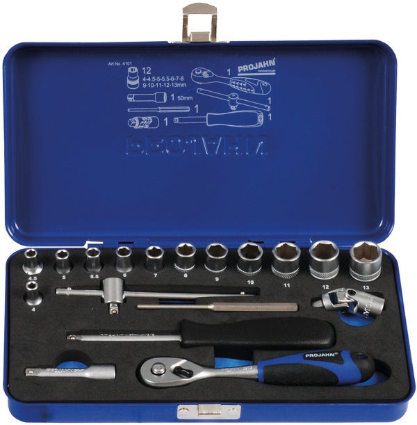 ‎Xi-on 1/4 socket set 18pcs | tool kit |toolmart