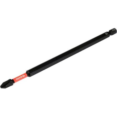 Yato Impact Driver Bit 1/4" 150mm PH2 S2 Steel Phosphated