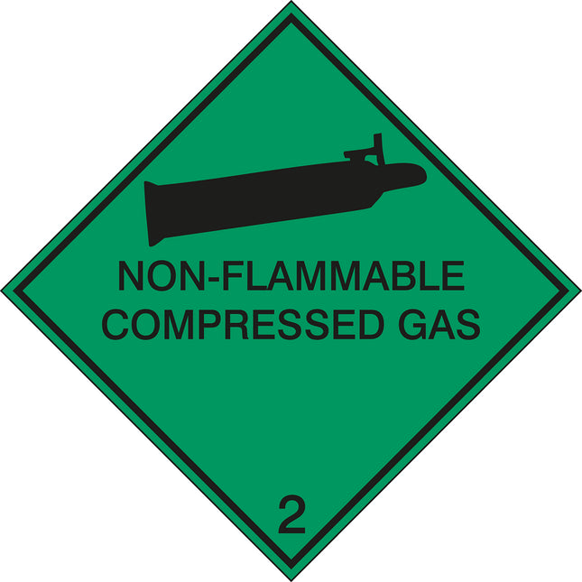 Maritime Transport Sign  IMDG 2C  Nonflammable compressed gas