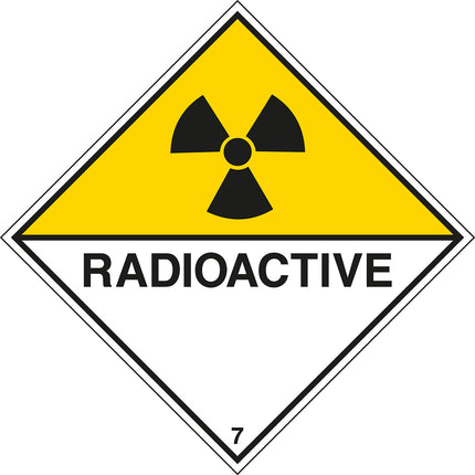 Maritime Transport Sign  IMDG 7A  Radioactive