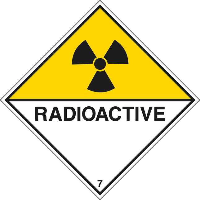 Maritime Transport Sign  IMDG 7A  Radioactive
