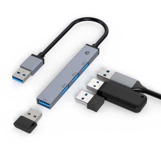 محول USB 3.0 توتو بأربع منافذ , TT-HB053