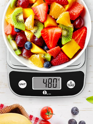 1byOne Digital Kitchen Scale with LCD Display