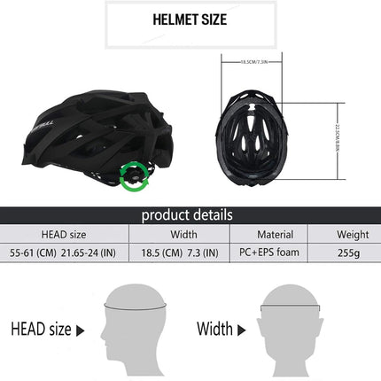 Caribull Mountain Bike Cycling Helmet