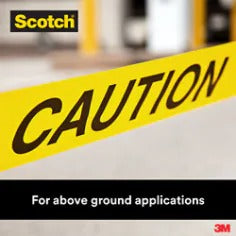 شريط تحذير أصفر CAUTION 3 إنج Scotch 3M | 300