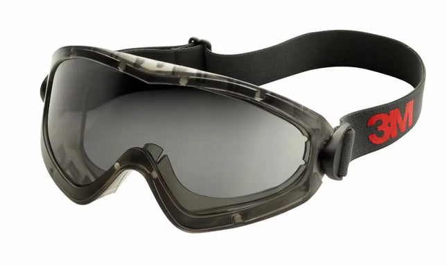نظارة حماية رمادية بتهوية غير مباشرة GoggleGear 3M | GG2892-SGAF