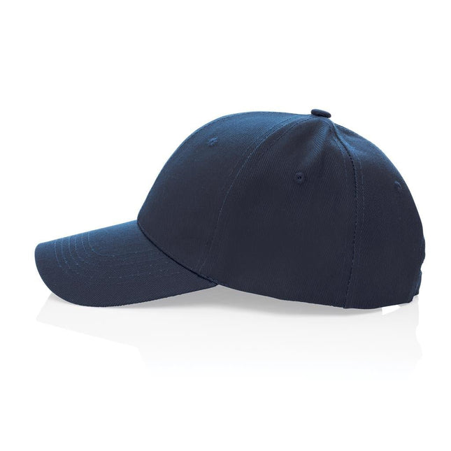 HWAW 453Toolmart GiftsImpact AWARE™ 6 Panel 280gr Recycled Cotton Cap - Navy Blue