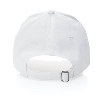 HWAW 452Toolmart GiftsImpact AWARE™ 6 Panel 280gr Recycled Cotton Cap - White