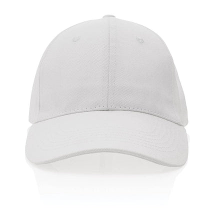 HWAW 452Toolmart GiftsImpact AWARE™ 6 Panel 280gr Recycled Cotton Cap - White