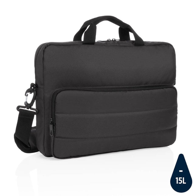 MBAW 461Toolmart GiftsImpact AWARE™ RPET 15.6" Laptop Bag - Black