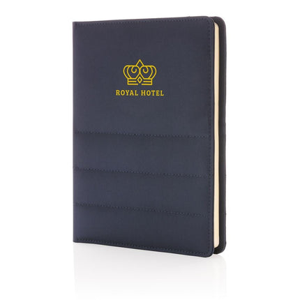 NBAW 456Toolmart GiftsImpact AWARE™ RPET A5 notebook - Navy Blue