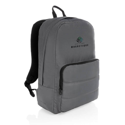 BGAW 459Toolmart GiftsImpact AWARE™ RPET Basic 15.6" Laptop Backpack - Grey