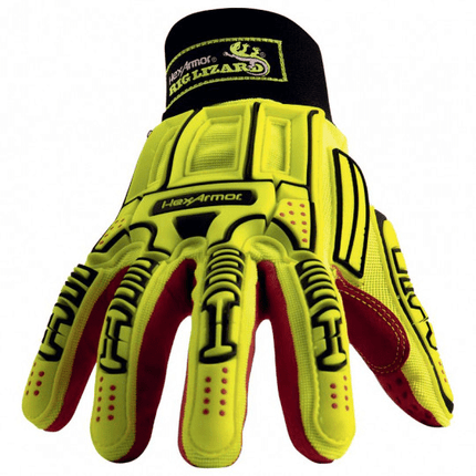 2038 - SUNBRANDEDImpact - resistant glove HexArmor Rig Lizard Mud Grip plus | 2038