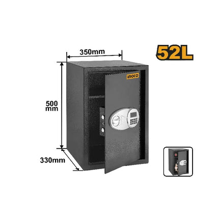 Ingco Electronic Safe 52L , ESF5002