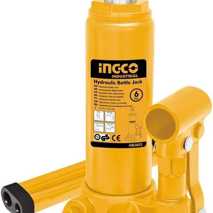 HBJ602INGCOINGCO HBJ602 Hydraulic Bottle Jack - 6 Ton Capacity | Precision Lifting