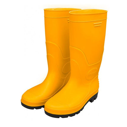 SSH092SB - 40INGCOINGCO HeavyDuty Safety Yellow Rain Boot with Toe Cap and Anti - Slip Sole| SSH092SB