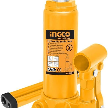 HBJ202INGCOINGCO Hydraulic Bottle Jack HBJ202 - 2 Ton High Lift | Heavy Duty Jack