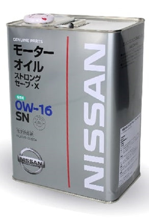 NISSAN Oil (0W16) , 4Ltr