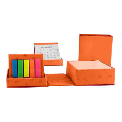 EFEN 214Toolmart GiftsKALMAR - eco - neutral Memo/Calendar Cube - Orange