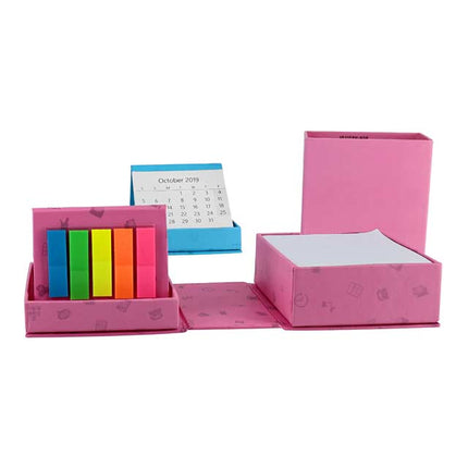 EFEN 213Toolmart GiftsKALMAR - eco - neutral Memo/Calendar Cube - Pink