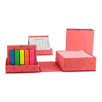 EFEN 212Toolmart GiftsKALMAR - eco - neutral Memo/Calendar Cube - Red