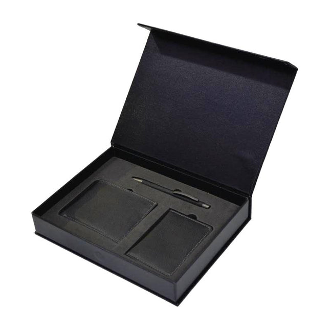 GSSN 497Toolmart GiftsKLEVE - Set of Wallet, Card Holder and Metal Pen