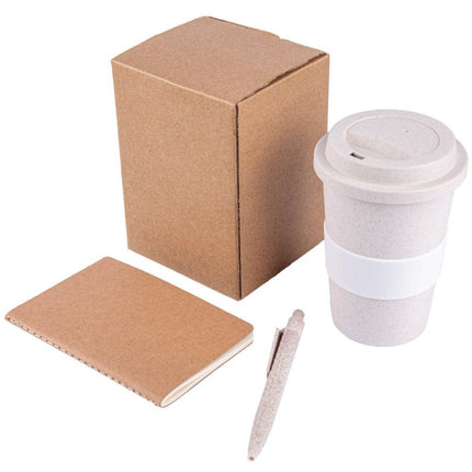 GSEN 681Toolmart GiftsKORGAN - Eco Set of Mug, FSC Notebook and Pen