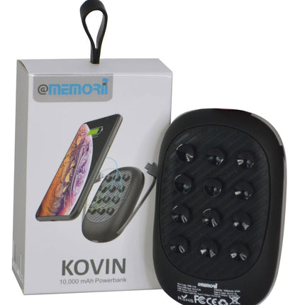 ITPB 1116Toolmart GiftsKOVIN - @memorii 10000mAh Suction Power Bank With Light - Up Logo