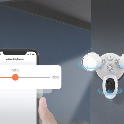 LC1C Smart Security Light Camera