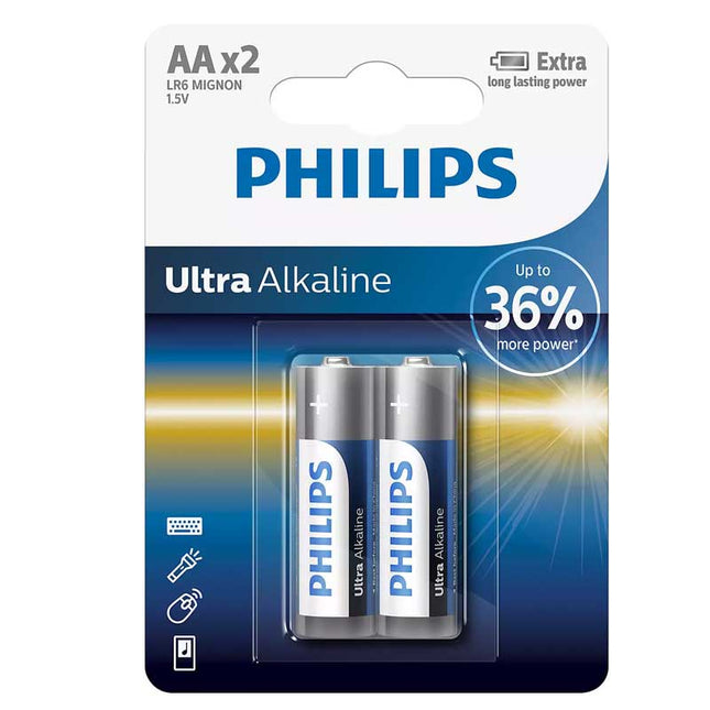 Philips AA Mignon Ultra Alkaline LR6E2B/97 | Toolmart