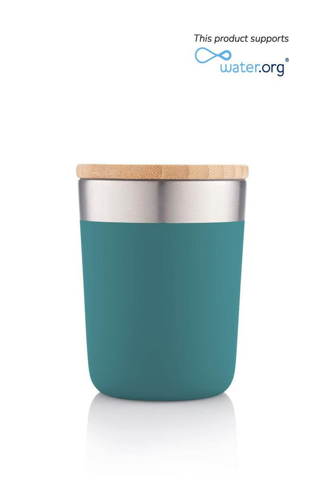 DWHL 342Toolmart GiftsLAREN - CHANGE Collection Insulated Mug - Aqua Green