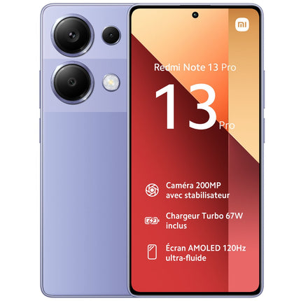  هاتف ريدمي note 13 pro 12/512 GB بنفسجي , 6941812762899