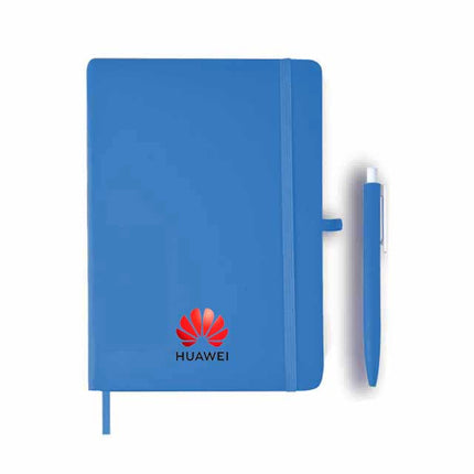 GSGL 206Toolmart GiftsLIBELLET Giftology A5 Notebook With Pen Set (Aqua Blue)