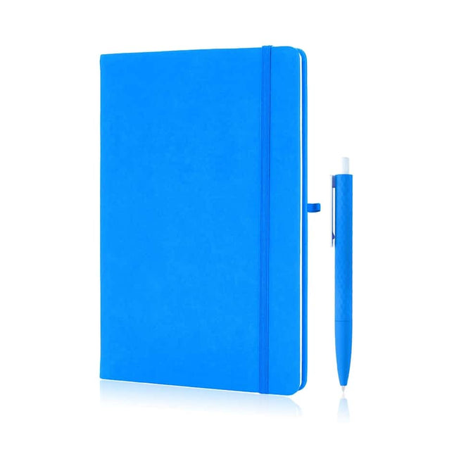 GSGL 206Toolmart GiftsLIBELLET Giftology A5 Notebook With Pen Set (Aqua Blue)