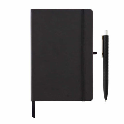 GSGL 201Toolmart GiftsLIBELLET Giftology A5 Notebook With Pen Set (Black)