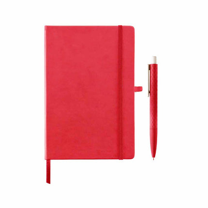 GSGL 203Toolmart GiftsLIBELLET Giftology A5 Notebook With Pen Set (Red)