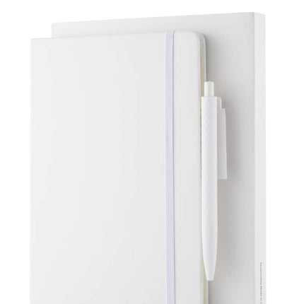 GSGL 209Toolmart GiftsLIBELLET Giftology A5 Notebook With Pen Set (White)