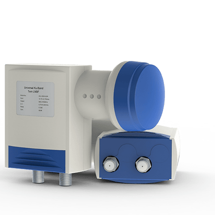 AS - LNB - KU2AAswarLNB جهاز استقبال الاشارة ثنائي المخرج