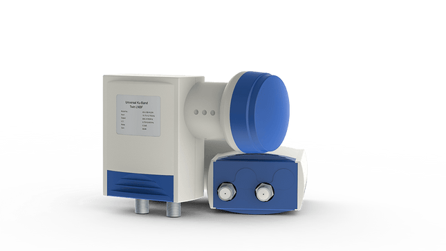 AS - LNB - KU2AAswarLNB جهاز استقبال الاشارة ثنائي المخرج