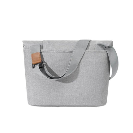 MBSN 2111Toolmart GiftsLORETTO - SANTHOME 2 - in - 1 Messenger & Tote Bag - Light Grey