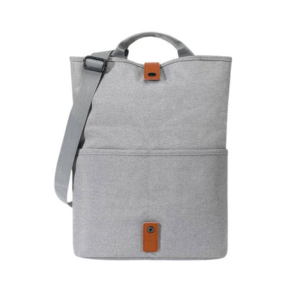 MBSN 2111Toolmart GiftsLORETTO - SANTHOME 2 - in - 1 Messenger & Tote Bag - Light Grey