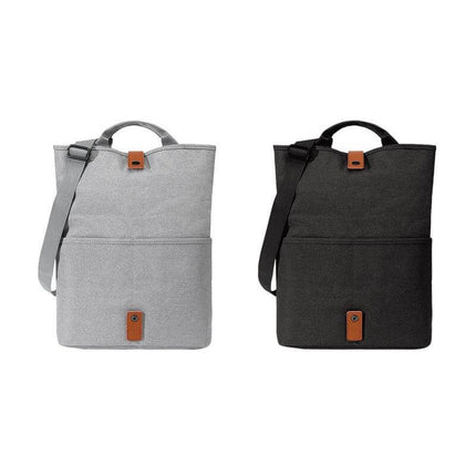 MBSN 2111Toolmart GiftsLORETTO - SANTHOME 2 - in - 1 Messenger & Tote Bag - Light Grey