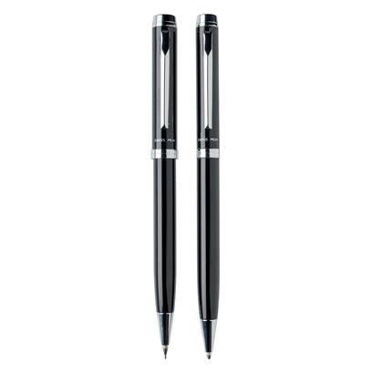 WISW 811Toolmart GiftsLUZERN SET - Swiss Peak Pen Set - Black