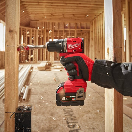 Milwaukee 18V Brushless Hammer Drill Driver Kit , M18BLPDRC-202C