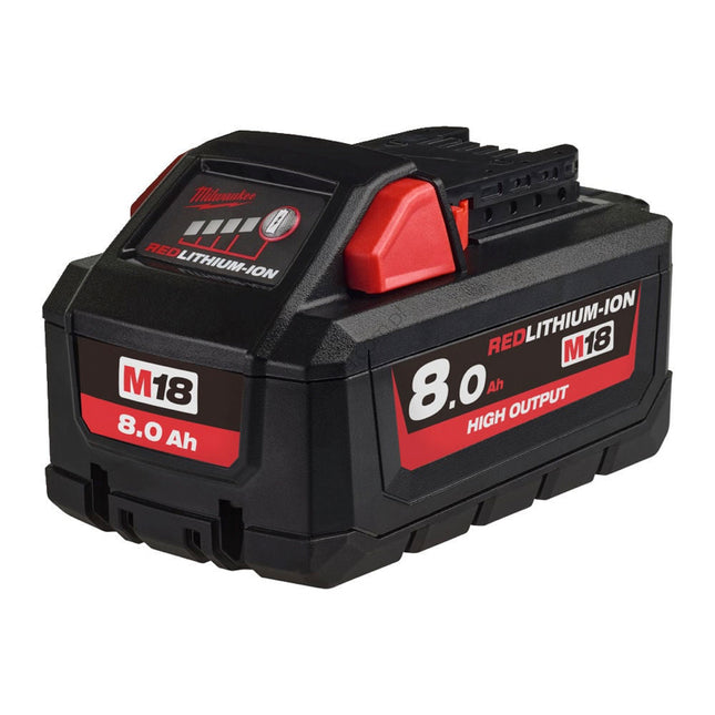 Milwaukee,M18B8, Li-ion Battery 18 volt 8 amp