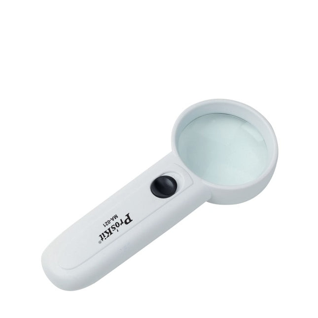 Proskit 3.5X Handheld LED Light Magnifier | Toolmart