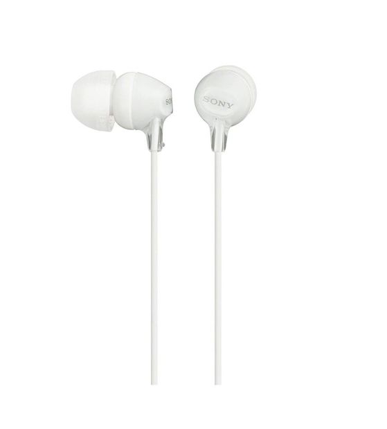 Sony MDR-EX15APWZE - Headphone In Ear - White