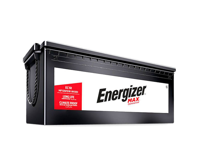 Car Battery 120 Amp High Side Poles