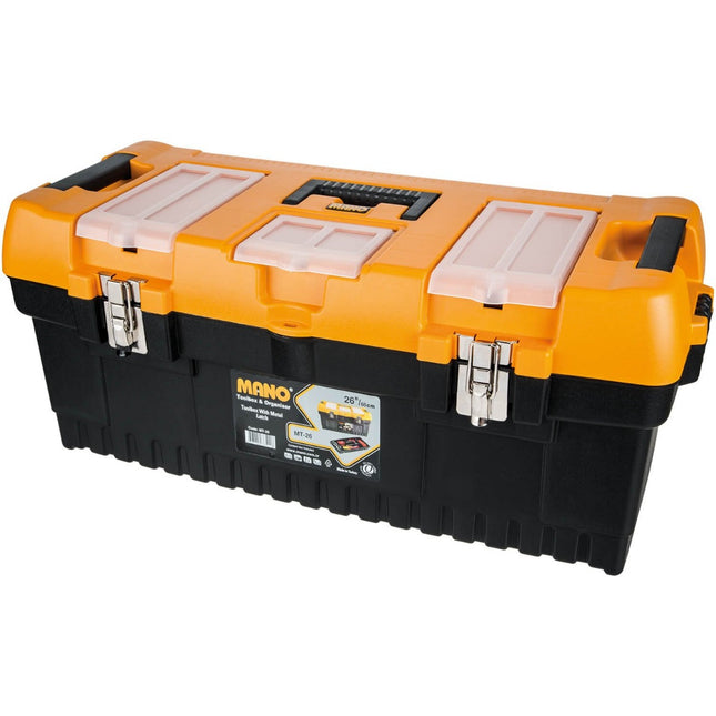 Toolbox With Metal Latch 26"