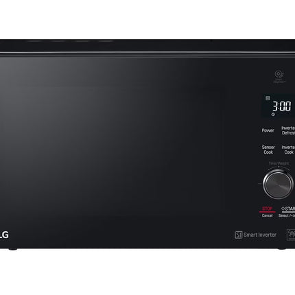 LG,MH8265DIS,Microwave oven 42L, Smart Inverter, Even Heating and Easy Clean, Black color